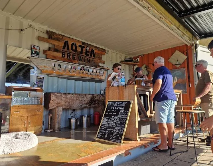 Aotea Brewing tap room and bar — Great Barrier Island