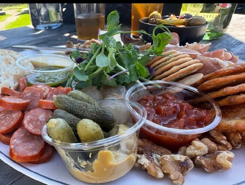 Good Neighbours catering — grazing board for groups, Great Barrier Island