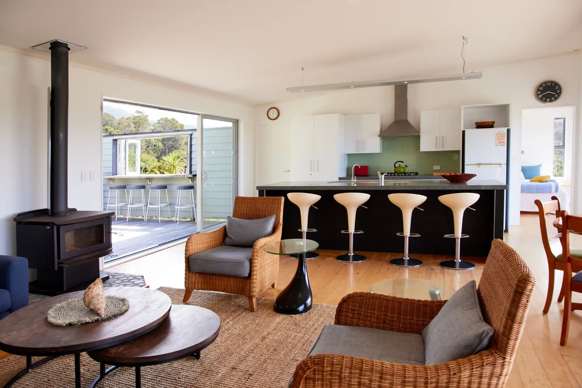 Ruru House — off-grid holiday home, Medlands Beach, Great Barrier Island